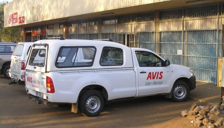 Hire van, Mkuze, South Africa