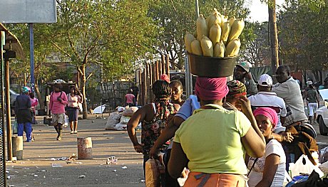 Market stalls, Mkuze, Kwa-Zulu Natal