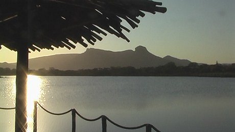 Ghost Mountain at sunrise, Mkuze