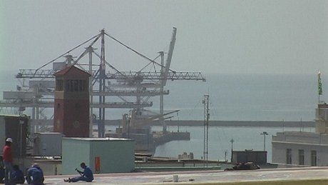 Campanile and Docks, Port Elizabeth