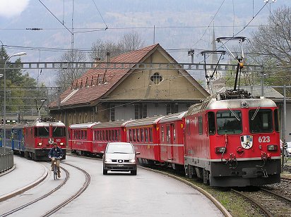 Rtische Bahn Chur Arosa