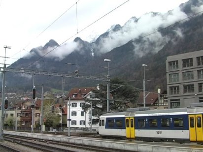 Chur arrival