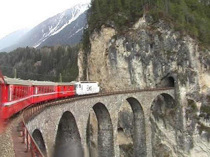 Landwasser Viaduct Switzerland