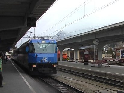 Rätische Bahn Ge 4/4 3 Klosters