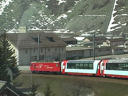 Glacier Express Andermatt