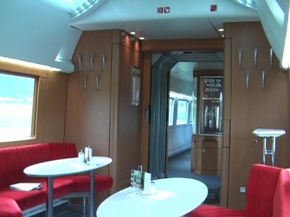 Deutsche Bahn buffet car