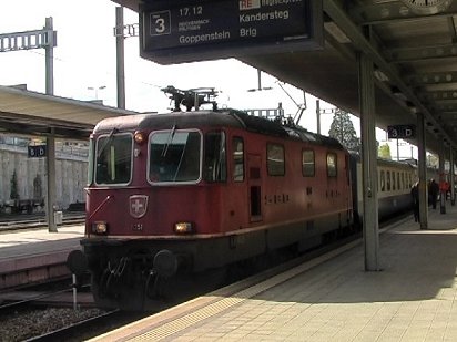 VLS train at Spiez