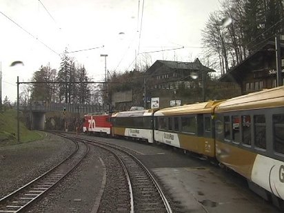 Golden Pass Train Brunig