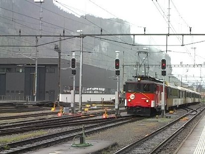 Golden Pass Train Meiringen