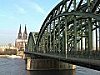 Hohenzollernbrcke at Kln