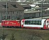 Glacier Express arriving Andermatt