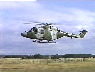 Lynx helicopter Barry Buddon 1980s