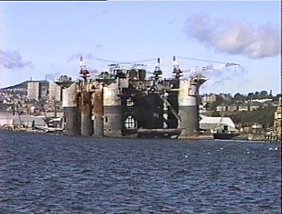 Oil Rigs, Firthof Tay 1980s