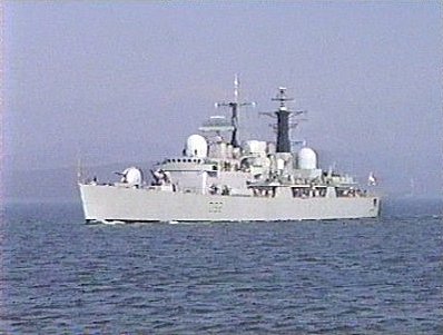 HMS LIVERPOOL, River Forth