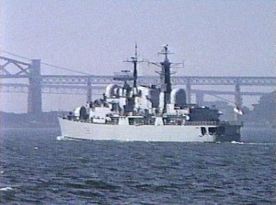 HMS LIVERPOOL - Firth of Forth