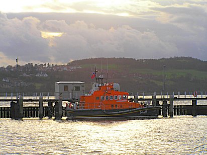 Lifeboat at Broughty Ferry