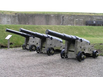 Broughty Castle canons