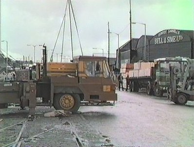 Bell and Sime Timber Merchants - Dundee Docks 1980s