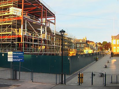 New Grove Academy under construction