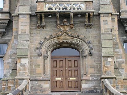 Morgan Academy original main entrance