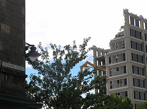 Demolition of Taydside House, Dundee