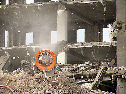 Demolition of Taydside House, Dundee