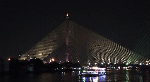 Rama VIII suspension bridge, Bangkok