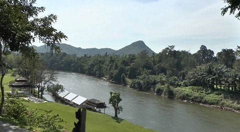 Running alongside the Khwae Yai, Thailand