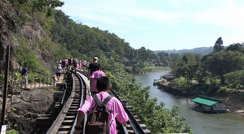 Khae Yai trestles at Wang Pho