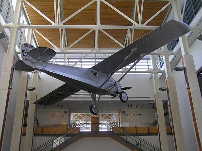 Replica Spirit of St Louis, Missouri History Museum, St Louis