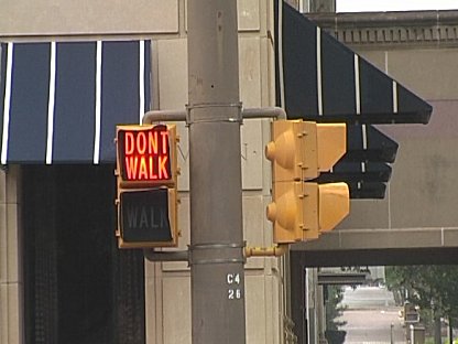Walk and Dont Walk sign, Oklahoma City