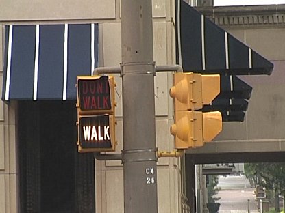 Walk and Dont Walk sign, Oklahoma City