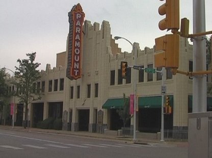 Deserted Amarillo on a wet Saturday afternoon