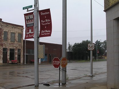 Route 66, City of Erick, Oklahoma