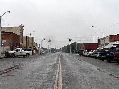 Main Street, City of Erick, Oklahoma