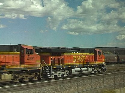 BNSF at Gallup New Mexico