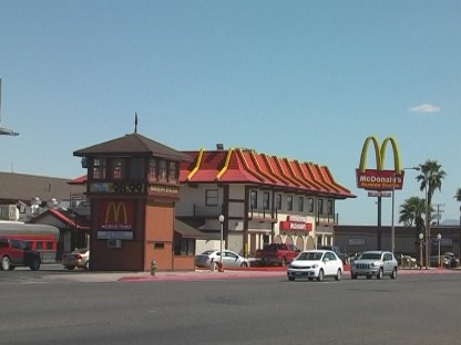Old Signal Tower - McDonald's, Barstow
