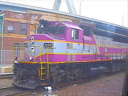 GP40M of the MBTA