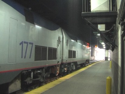 Amtrak P42s 177 and 91 Milwaukee Chicago Union Station