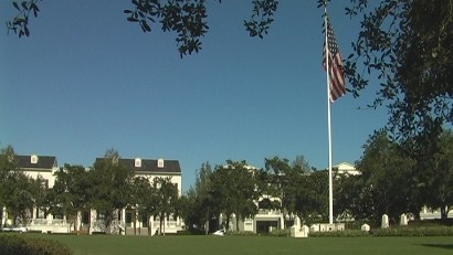 Giant US flag, Celebration