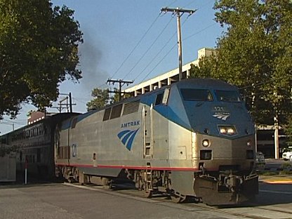 Amtrak's Texas Eagle Southbound, Springfield IL