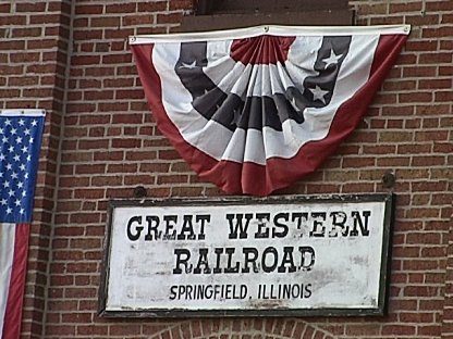 Great Western Railroad - Lincoln Depot, Springfield IL
