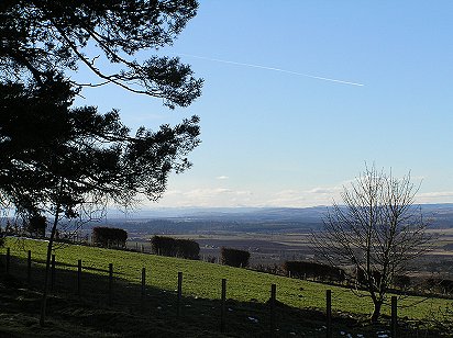 Forfar view from Balmashanner