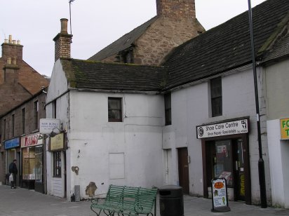 Forfar East High Street former chip shop