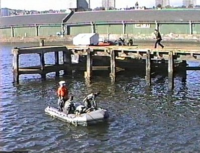 Seaward Defence - Dundee Docks 1980s