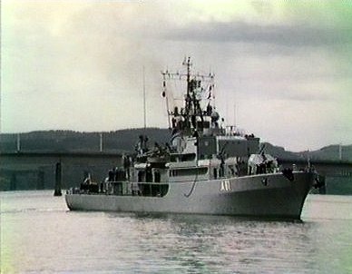 Federal German Navy Ship NECKAR