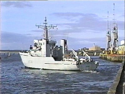 HMS HELMSDALE RNR Minesweeper