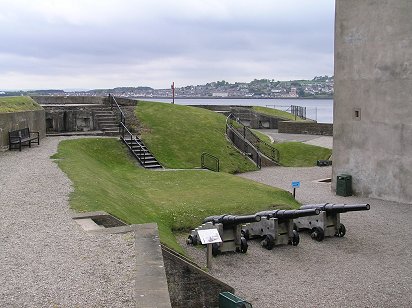 Broughty Castle ramparts