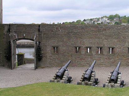 Broughty Castle drawbridge