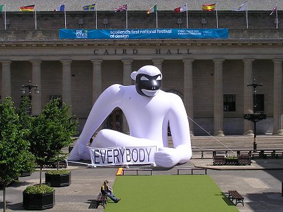 Dundee City Square Monkey